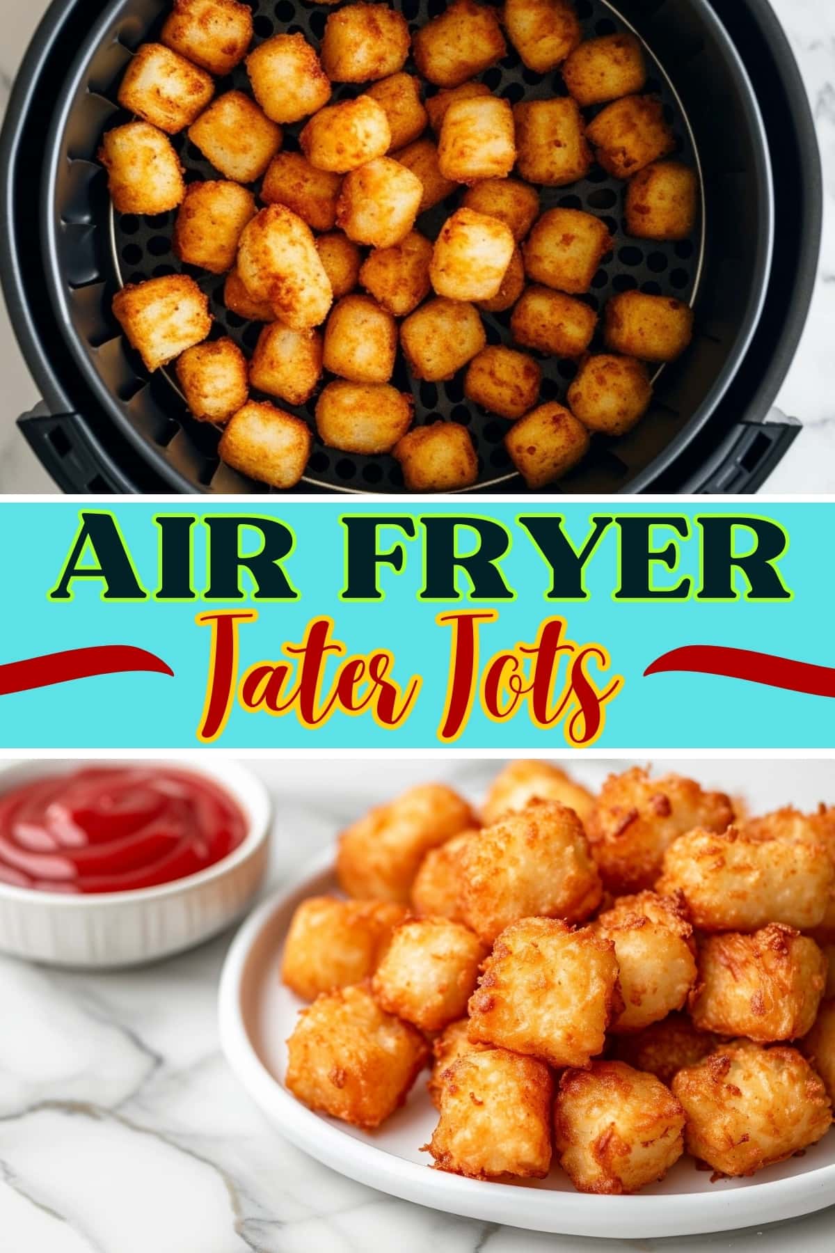 Air fryer tater tots recipe