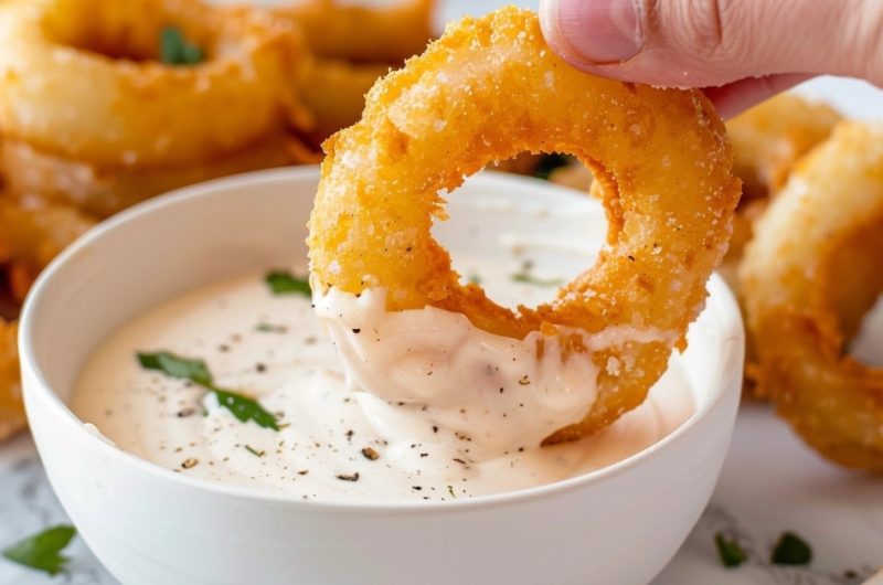 Air Fryer Frozen Onion Rings