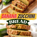 Banana zucchini bread.