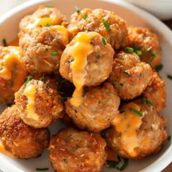 Cheddar Bay Sausage Balls (Just 4 Ingredients)