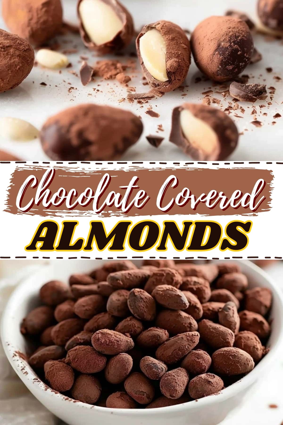 Chocolate covered almonds.