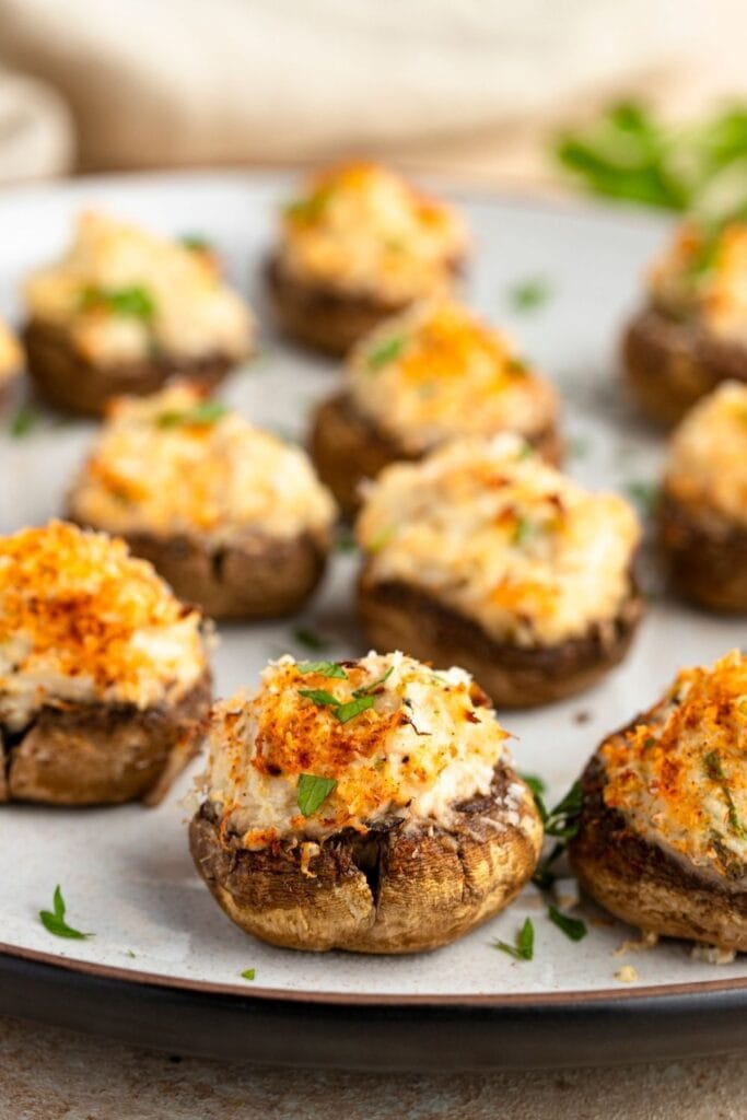 Crab Stuffed Mushrooms