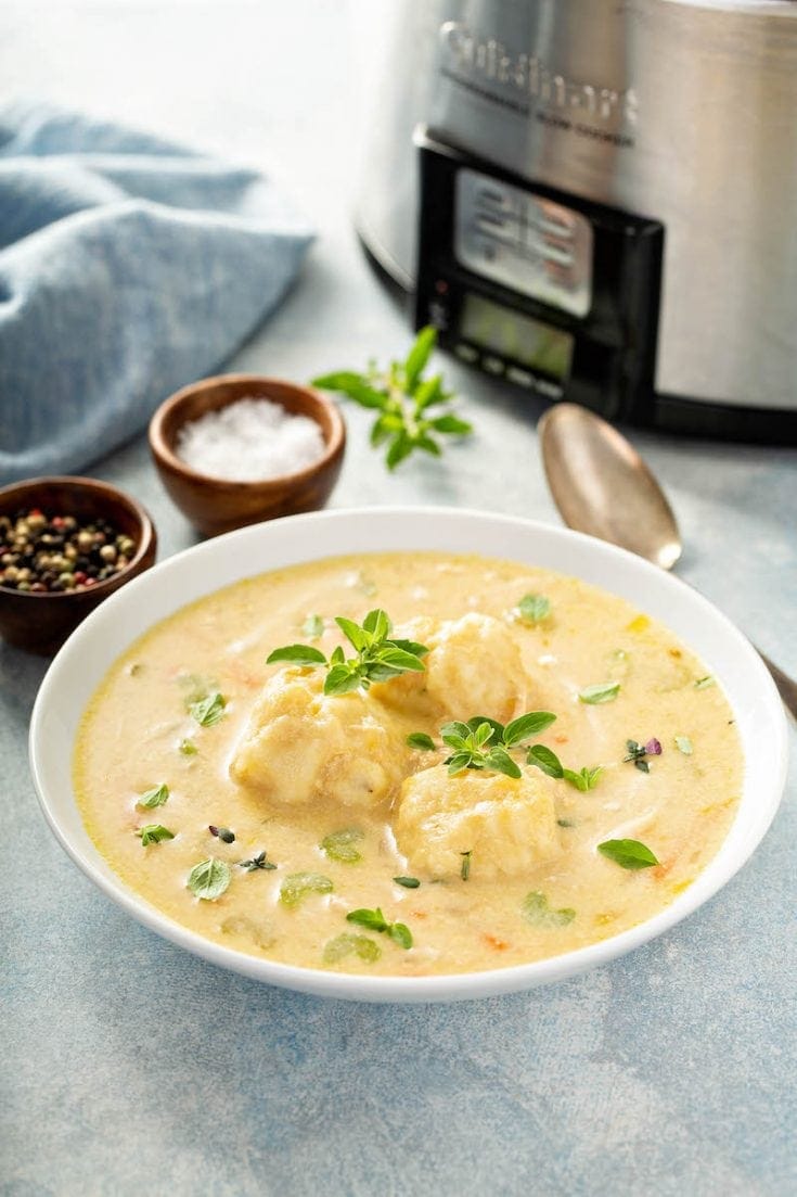 Crockpot Chicken and Dumplings