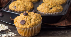 Chocolate Chip Oatmeal Muffins