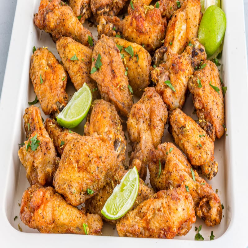 Lemon Pepper Chicken Wings