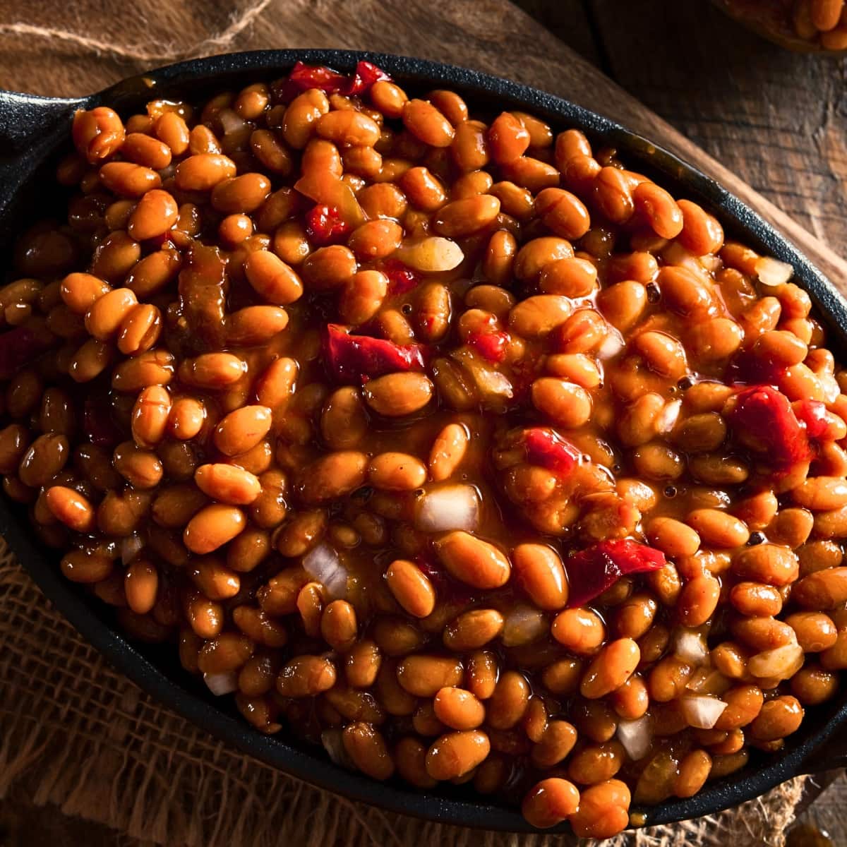 Grandma Brown's Baked Beans With Bacon

