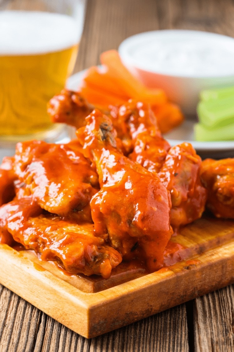 Crockpot Buffalo Chicken Wings