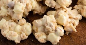 Homemade Salty Rice Krispie Cookies with Peanuts