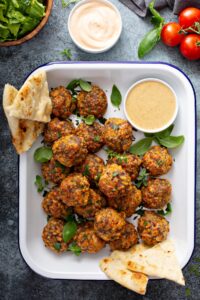 Homemade Sausage Balls with Cheese