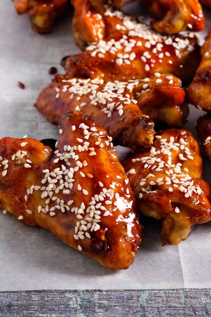 Honey Sriracha Chicken Wings