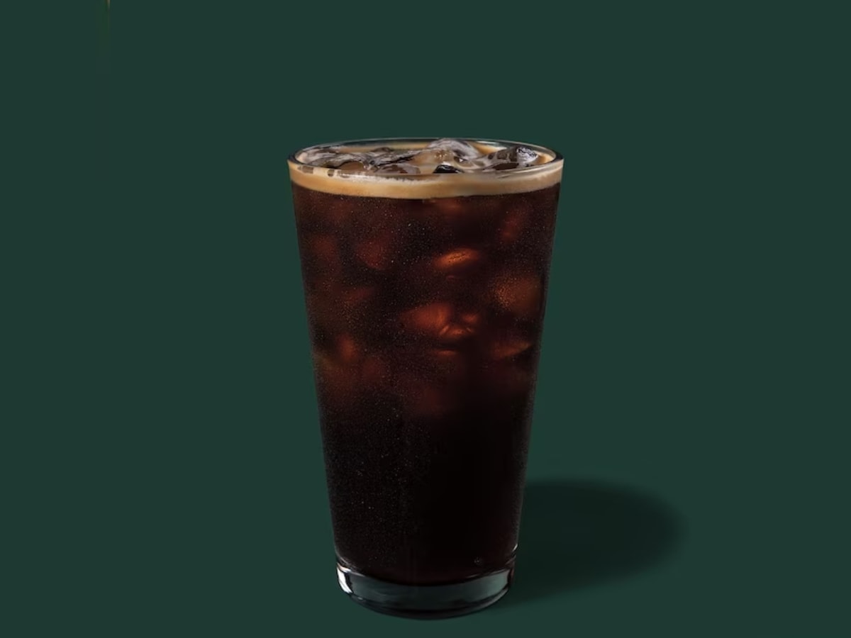 Iced Starbucks Blonde Espresso Americano 