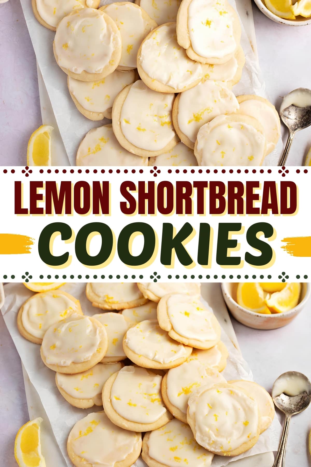 Lemon Shortbread Cookies
