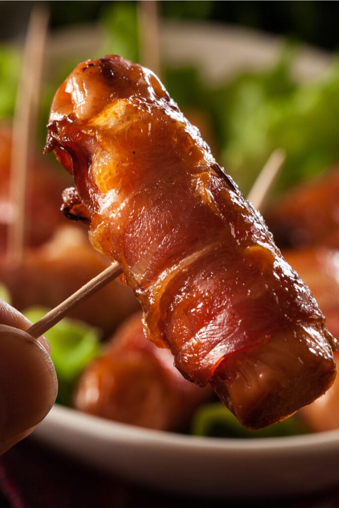 Little Smokies Wrapped in Bacon