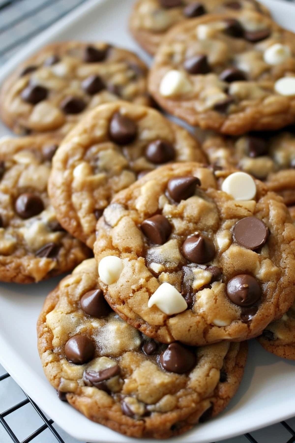 Marry me cookies on plate