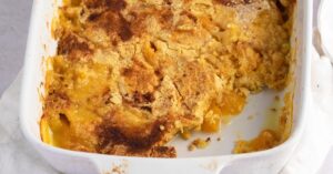 Peach Dump Cake Recipe