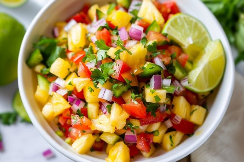 Fresh Pineapple Salsa
