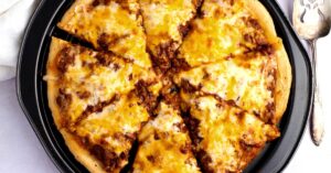 Sloppy Joe Pizza