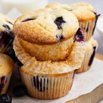 Starbucks Blueberry Muffins (Copycat Recipe)