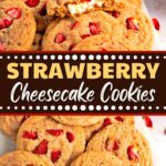 Strawberry Cheesecake Cookies