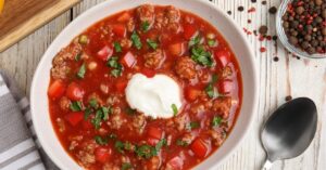 Stuffed Pepper Soup