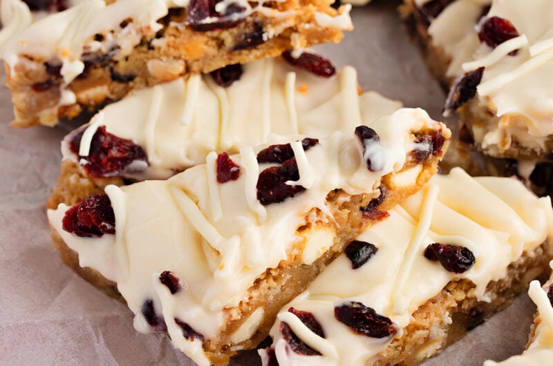 Cranberry Bliss Bars (Starbucks Copycat Recipe)