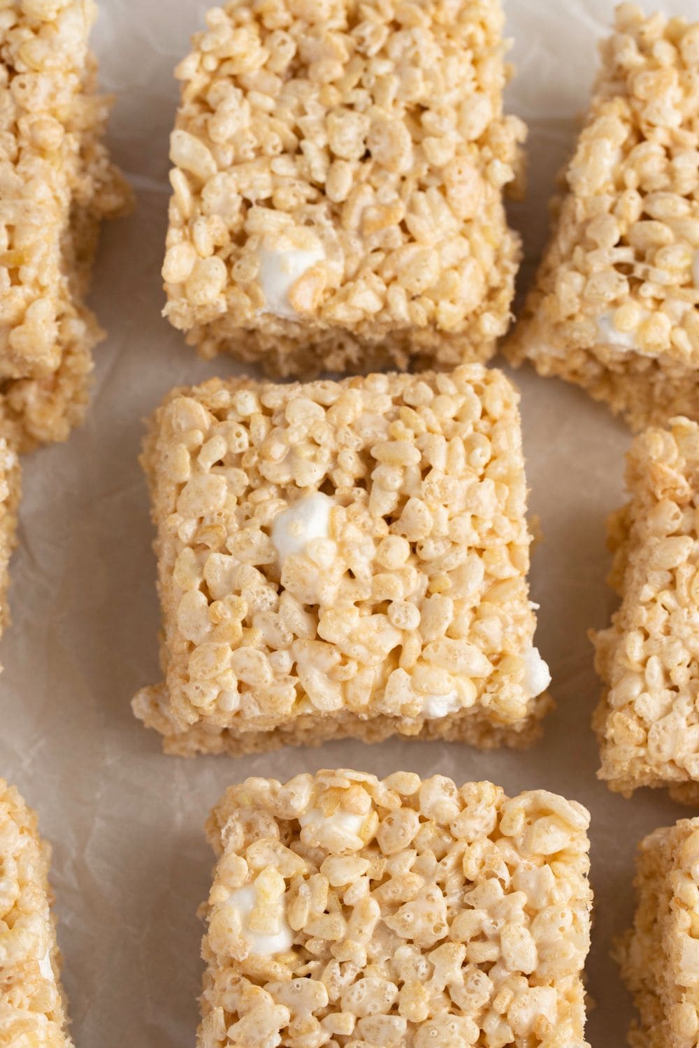 Sweet Rice Krispie Treats with Marshmallows