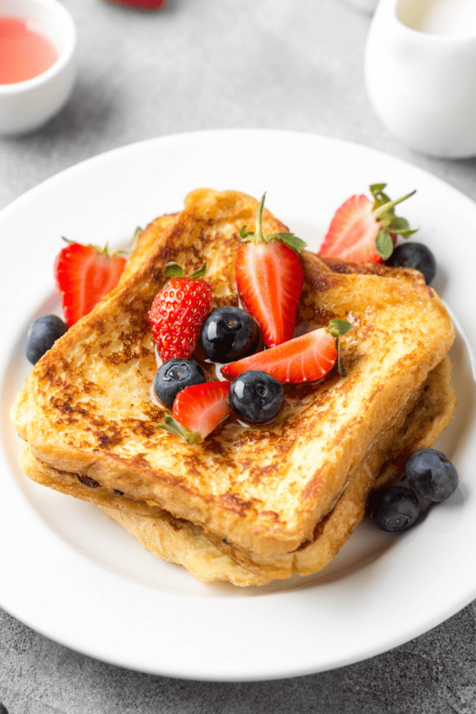 French Toast with Fruit Berries